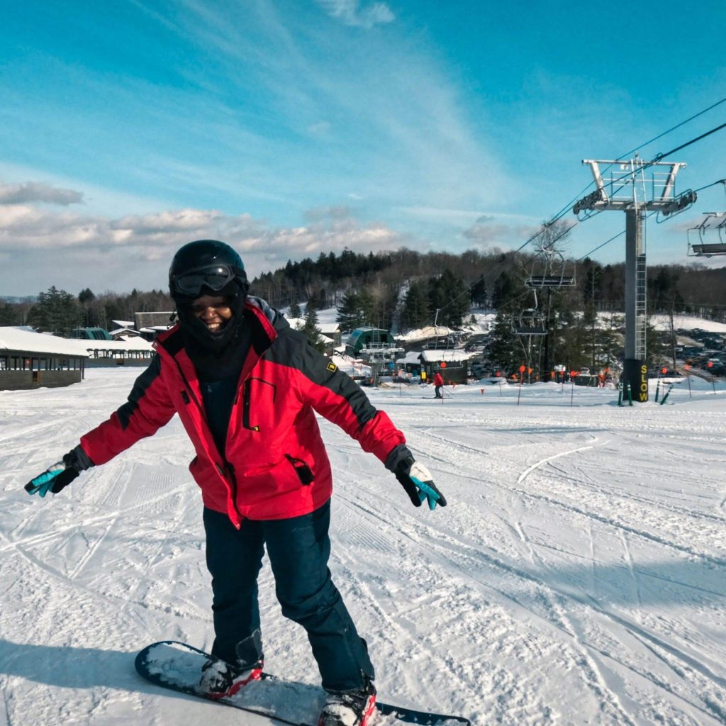 A Black Girl’s Guide to Snowboarding in Belleayre